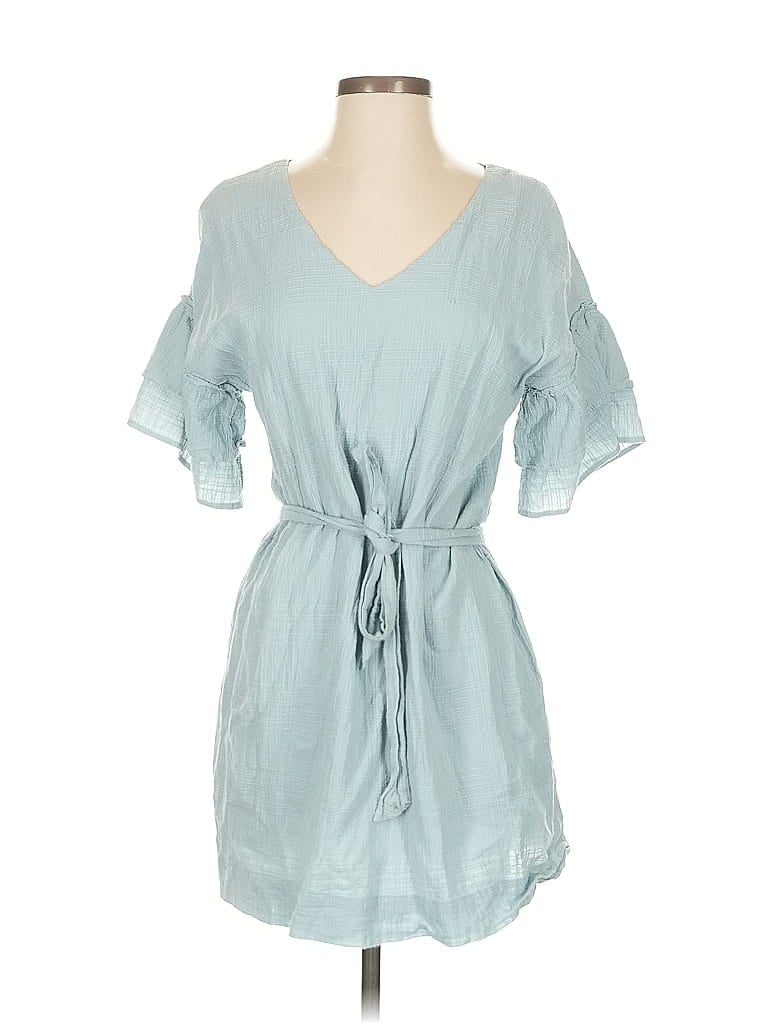 Pre-owned Universal Thread Casual Dress In Blue