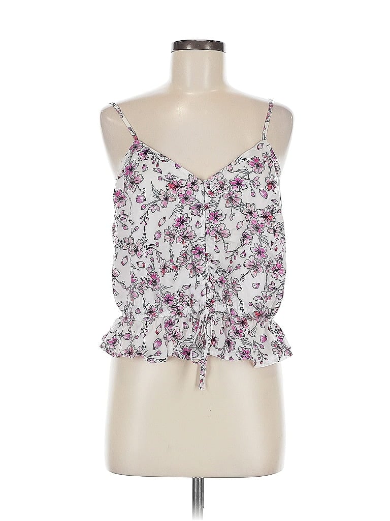 Pre-owned Cupcakes And Cashmere Sleeveless Blouse In Purple