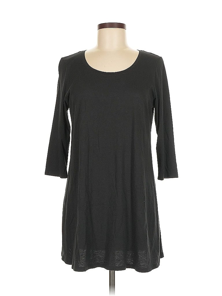 Pre-owned Purejill 3/4 Sleeve T-shirt In Gray