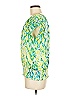 Ann Taylor Factory 100% Polyester Green Short Sleeve Blouse Size M - photo 5