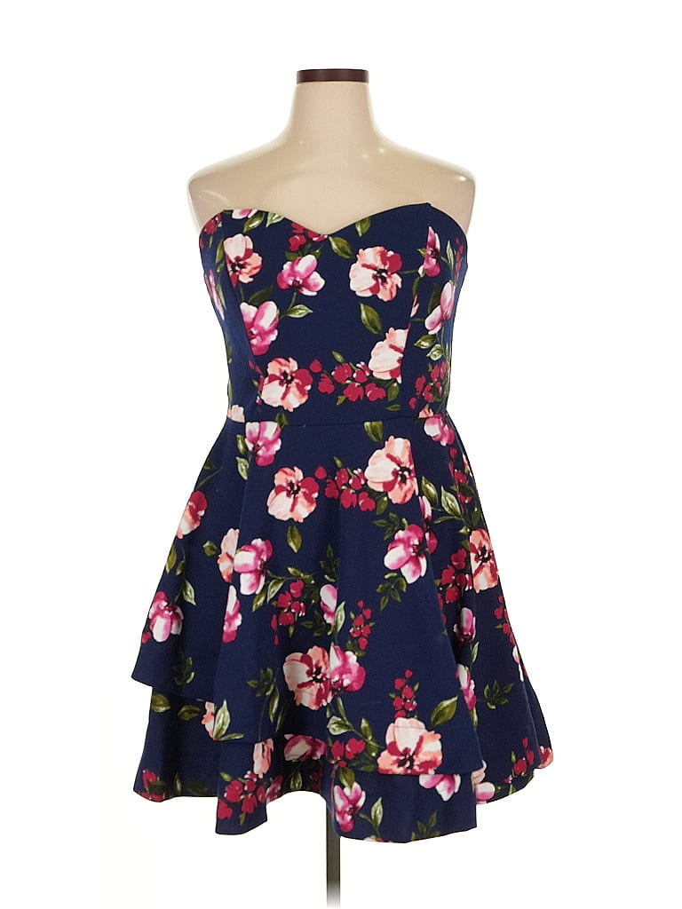 Pre-owned B Darlin Cocktail Dress In Blue