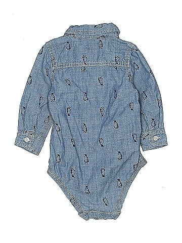 Baby B'gosh Long Sleeve Onesie (view 2)