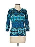 Joseph A. Teal Cardigan Size M - photo 1