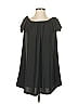 Mango Solid Black Casual Dress Size 2 - photo 1
