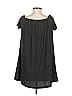 Mango Solid Black Casual Dress Size 2 - photo 3