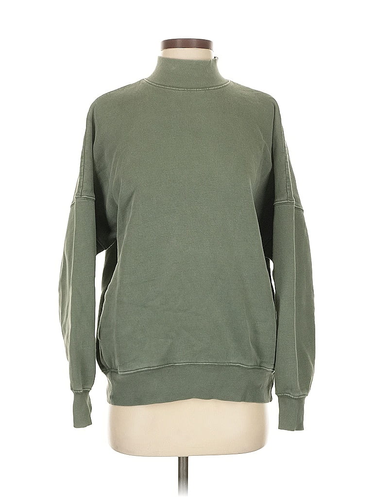 Pre-owned Tna Sweatshirt In Green