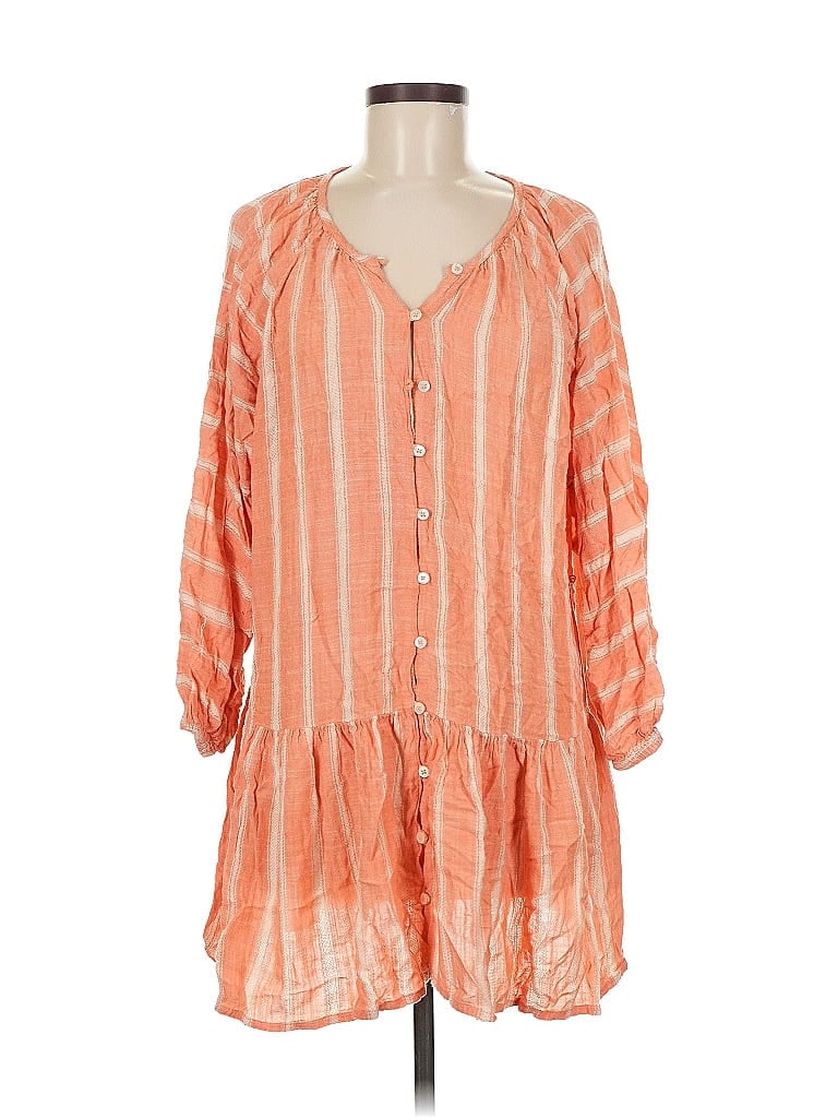 Pre-owned L*space Kimono In Orange