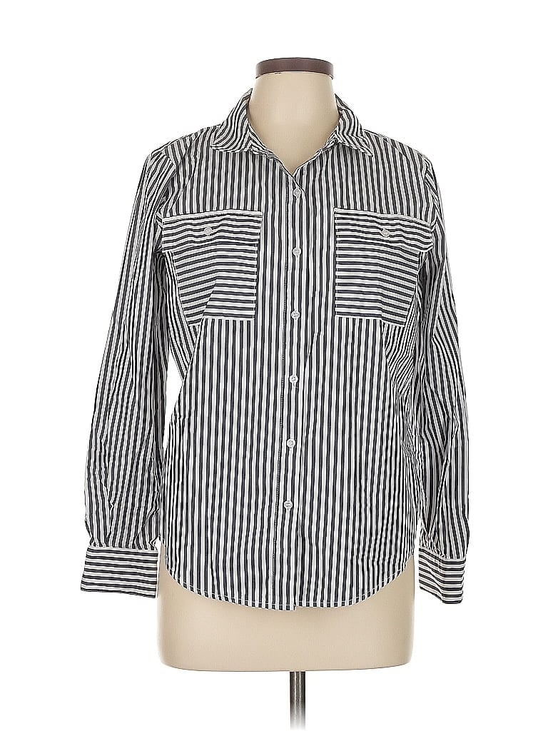 CALVIN KLEIN Pre-owned Long Sleeve Button Down Shirt In Black