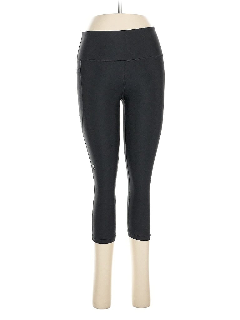 Pre-owned Under Armour Active Pants In Black