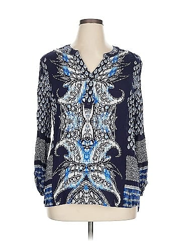 Tribal Long Sleeve Blouse (view 1)