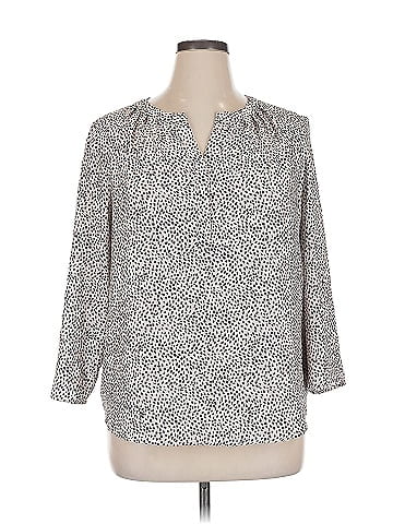 41Hawthorn 3/4 Sleeve Blouse (view 1)