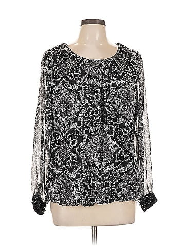 DressBarn Long Sleeve Blouse (view 1)