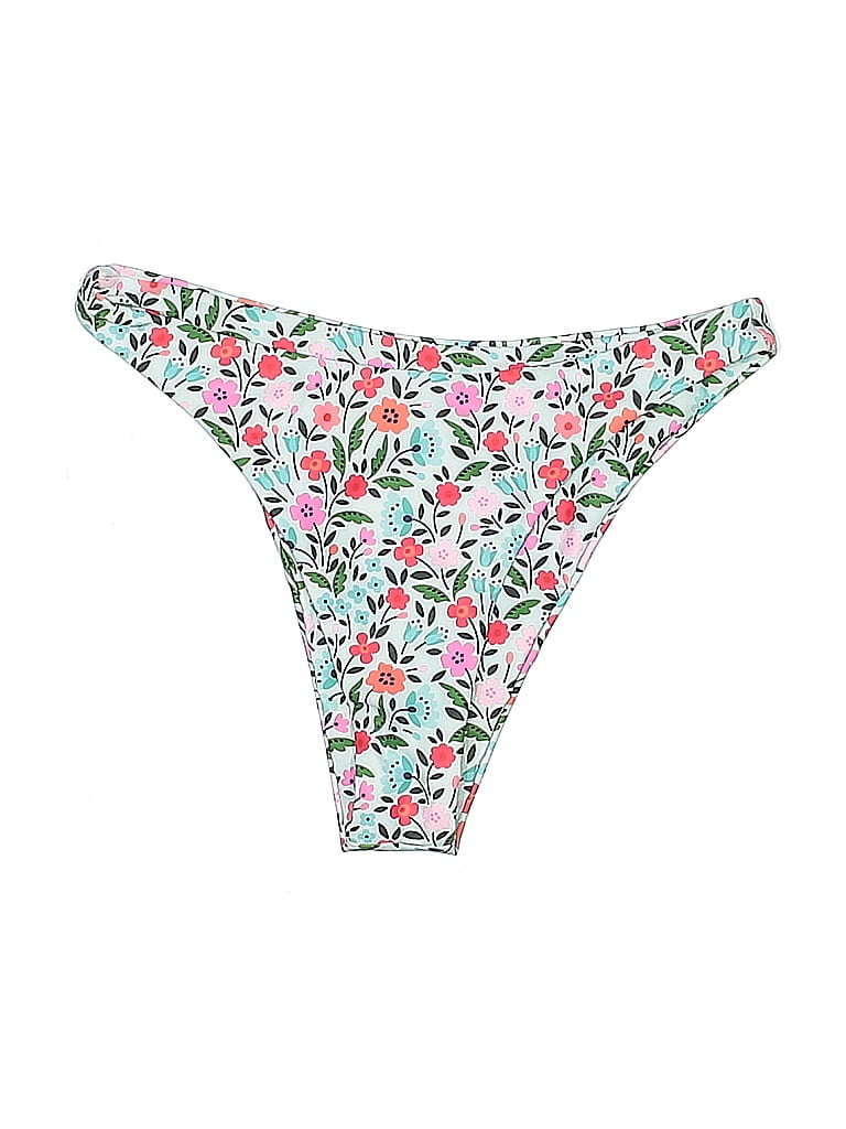 Pre-owned Unbranded Swimsuit Bottoms In White