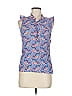A.L.C. Blue Sleeveless Blouse Size 6 - photo 1
