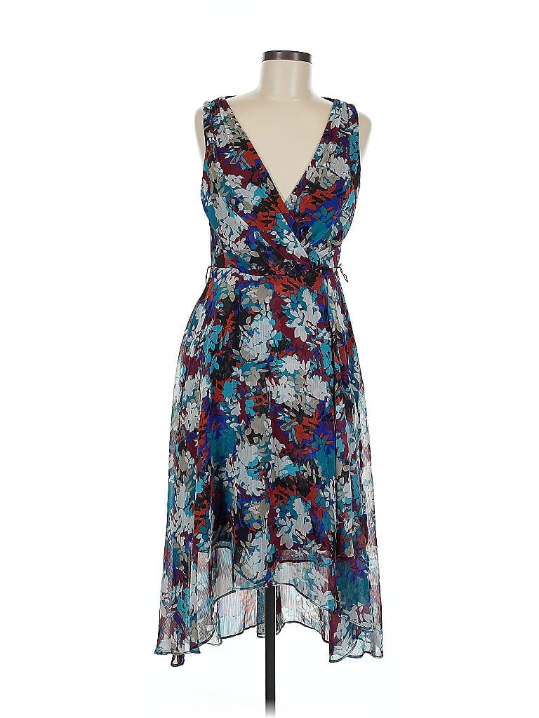 Pre-owned Chaps Cocktail Dress In Blue