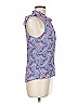 A.L.C. Blue Sleeveless Blouse Size 6 - photo 4