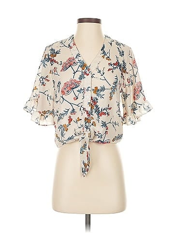 Sienna Sky Short Sleeve Blouse (view 1)