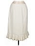 Le Suit 100% Polyester Solid Ivory Formal Skirt Size 6 - photo 1