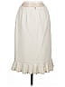 Le Suit 100% Polyester Solid Ivory Formal Skirt Size 6 - photo 2