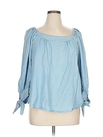 Karen Kane 3/4 Sleeve Blouse (view 1)