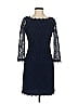 Diane von Furstenberg Blue Cocktail Dress Size 6 - photo 1
