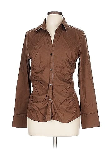 Express Design Studio Long Sleeve Button-Down Shirt (view 1)