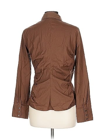 Express Design Studio Long Sleeve Button-Down Shirt (view 2)