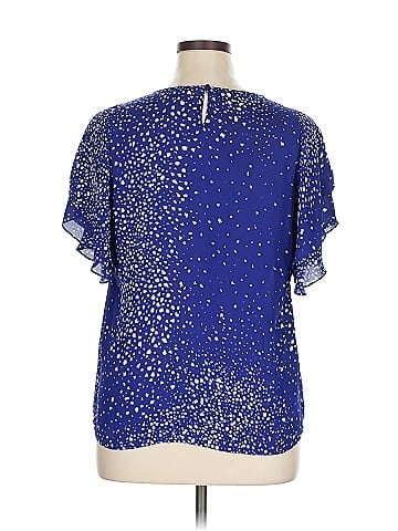 Worthington Short Sleeve Blouse (view 2)
