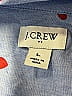 J.Crew Factory Store 100% Cotton Hearts Blue Long Sleeve Button-Down Shirt Size L - photo 7