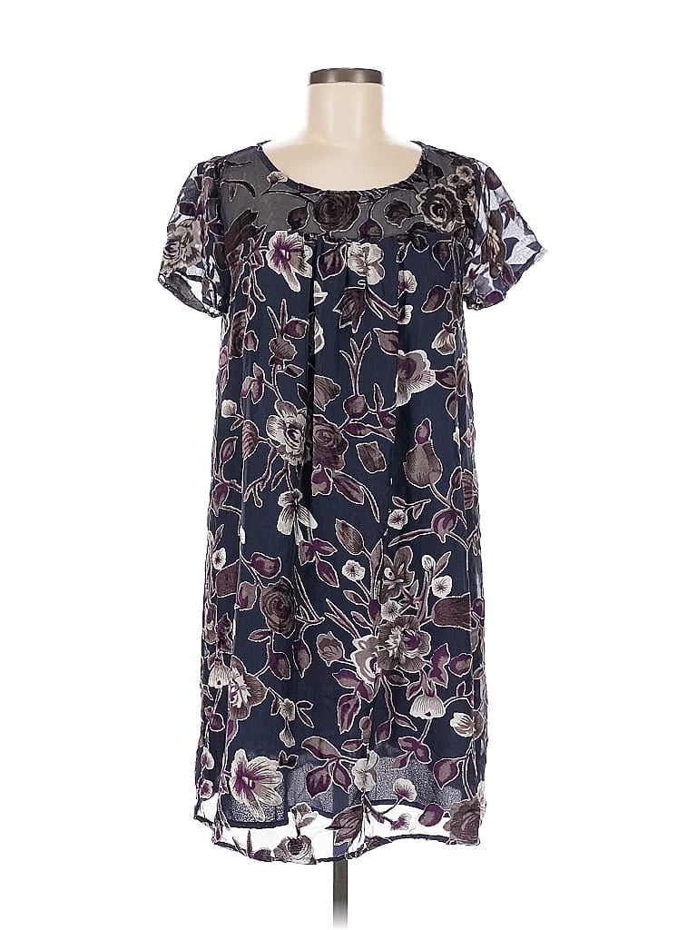 Mystree Paisley Purple Casual Dress Size M - photo 1