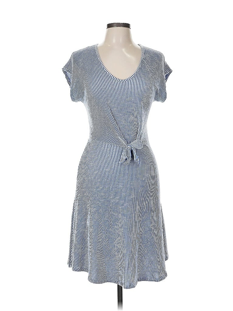 Pre-owned Caution To The Wind Casual Dress In Blue