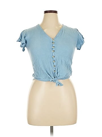 Style Envy Short Sleeve Henley (view 1)