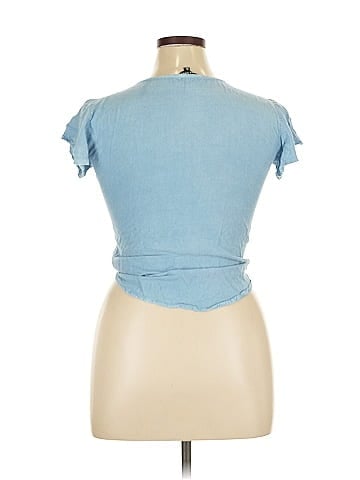 Style Envy Short Sleeve Henley (view 2)