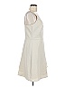 Gianni Bini Solid Ivory Cocktail Dress Size 8 - photo 4