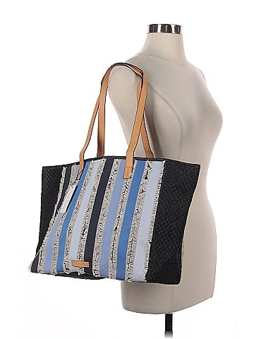 Vera Bradley Cool Stripe Fringed Tote (view 2)