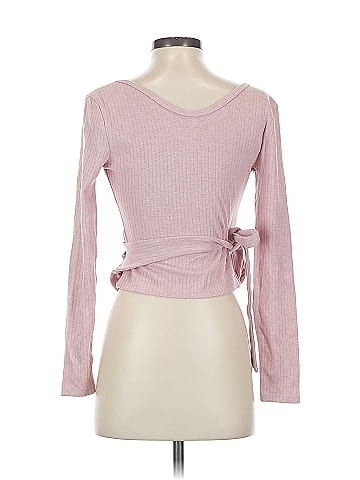 Halara Pink Long Sleeve T-Shirt Size XS