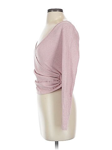 Halara Pink Long Sleeve T-Shirt Size XS