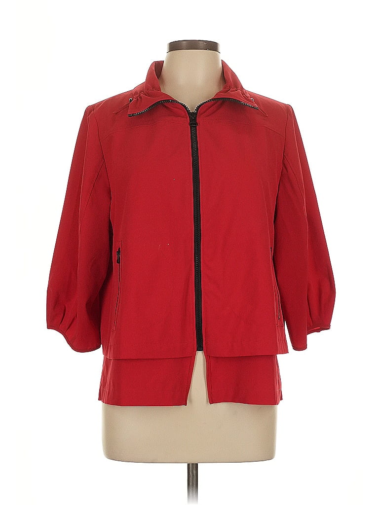 Zenergy by Chico's Red Jacket Size Lg (2) - photo 1