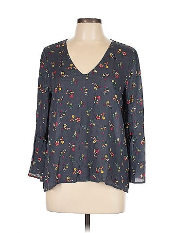 Eyeshadow 3/4 Sleeve Blouse (view 1)