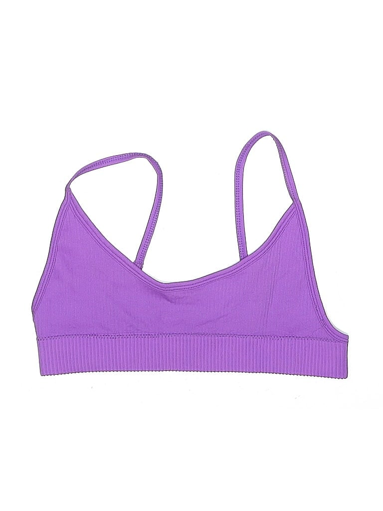 Pre-owned Out From Under Swimsuit Top Purple Swimwear