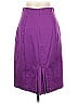 Worthington Solid Purple Formal Skirt Size 8 - photo 2