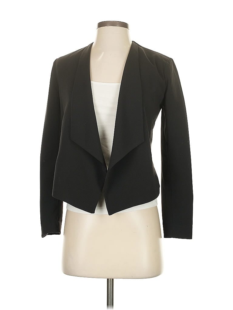 Pre-owned Banana Republic Factory Store Blazer Jacket In Black