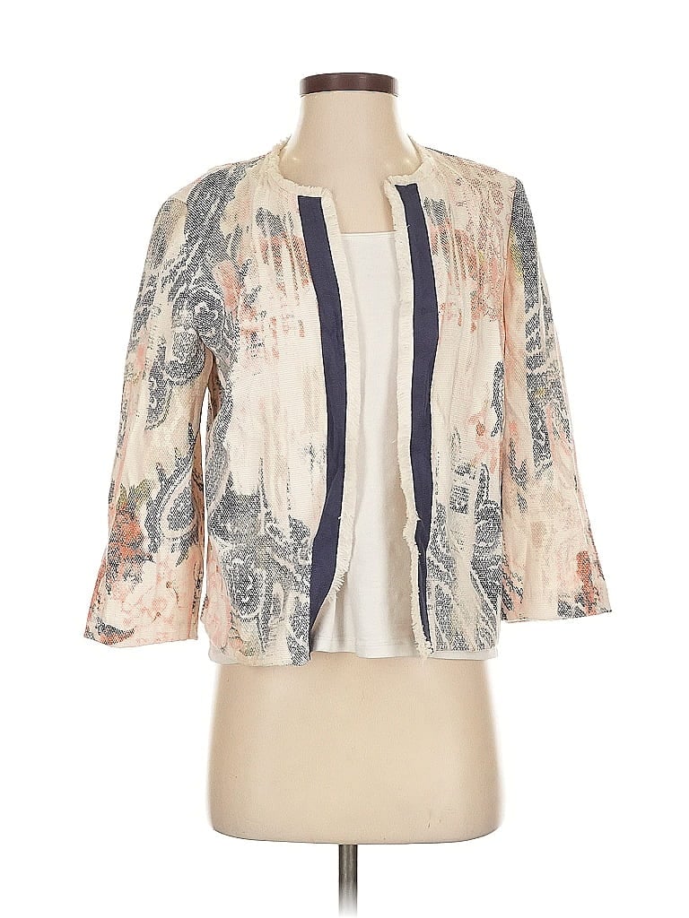 Click to view more detailed imagery on our partner's website Pre-owned Chico's Cardigan Sweater In White