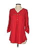 rue21 100% Polyester Red Casual Dress Size S - photo 1
