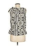 Ann Taylor LOFT Outlet Ivory Sleeveless Blouse Size M (petite) - photo 2