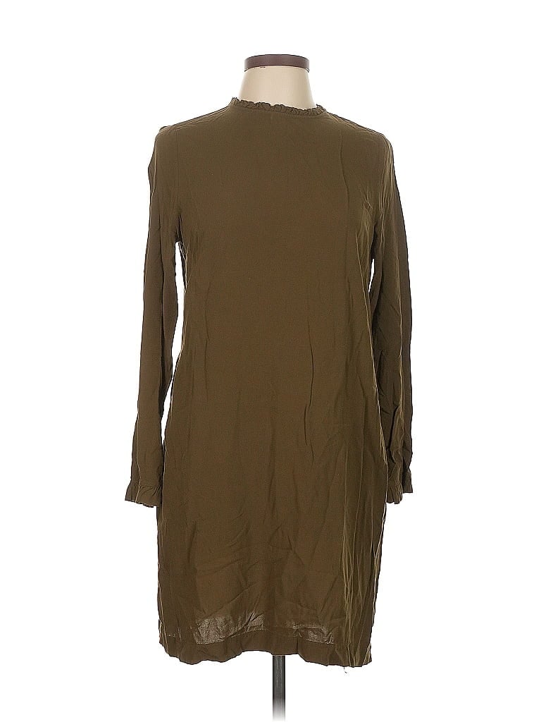 Pre-owned H&m Casual Dress In Brown