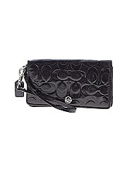 Coach Leather Wristlet