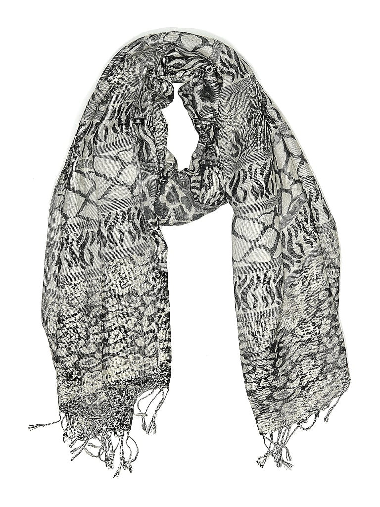 Pre-owned Unbranded Scarf In Silver