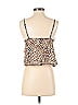 Shein Brown Tan Sleeveless Blouse Size 4 - photo 2