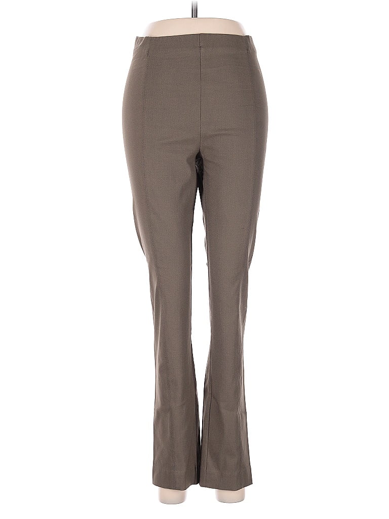 Pre-owned Franne Golde Dress Pants In Brown